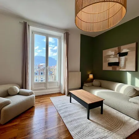 2 Chambres, Parking Prive, Gare A 8 Min * グルノーブル